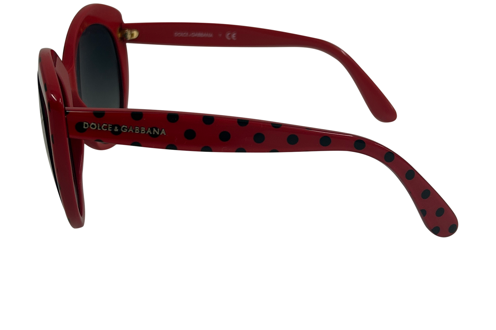 Dolce Gabbana Gafas Sol Graduadas, 70&euro;, Accesorios, Negro/Rojo, Tafetán - Acetato, Vista inferior